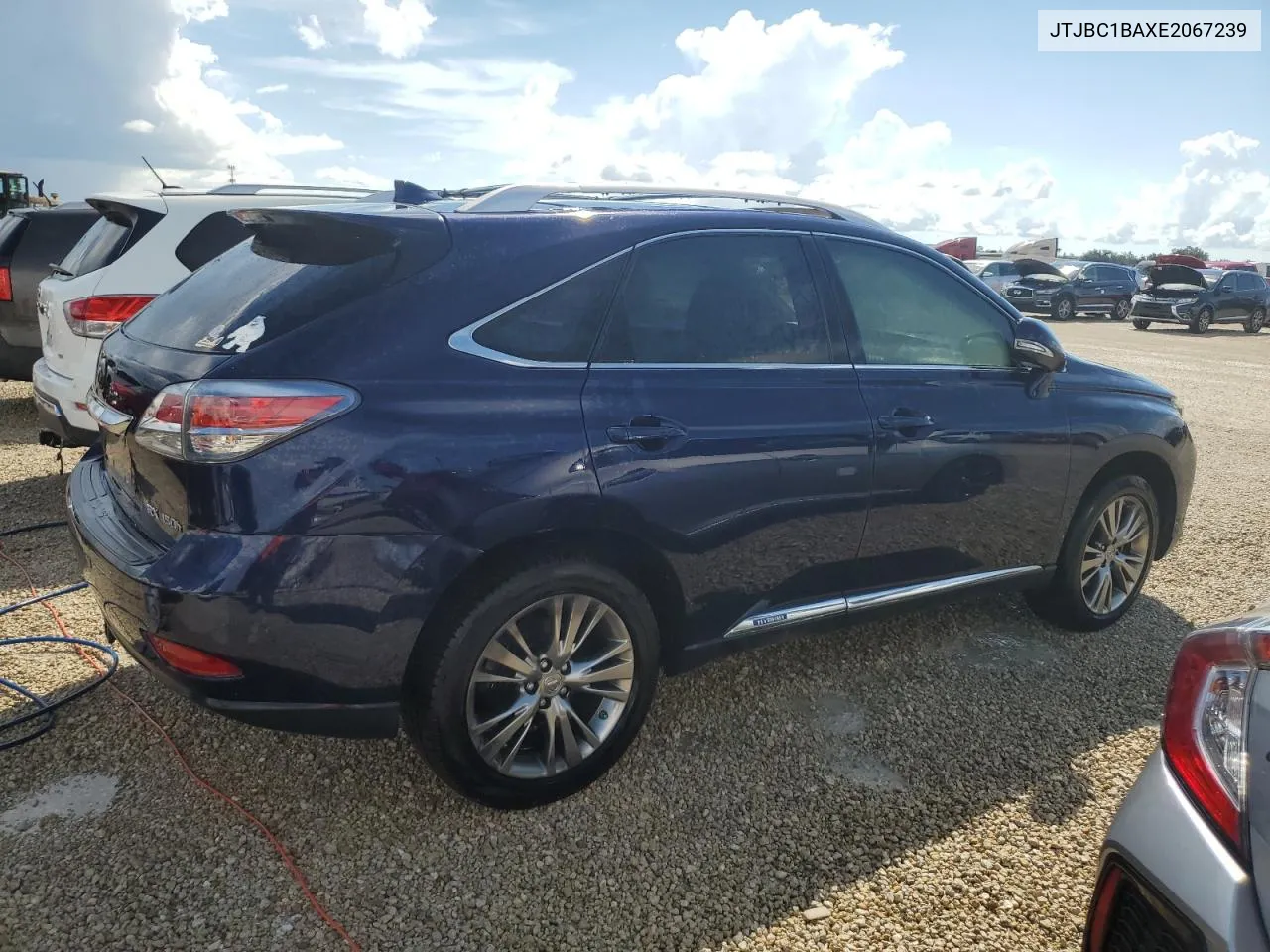 2014 Lexus Rx 450H VIN: JTJBC1BAXE2067239 Lot: 73829224