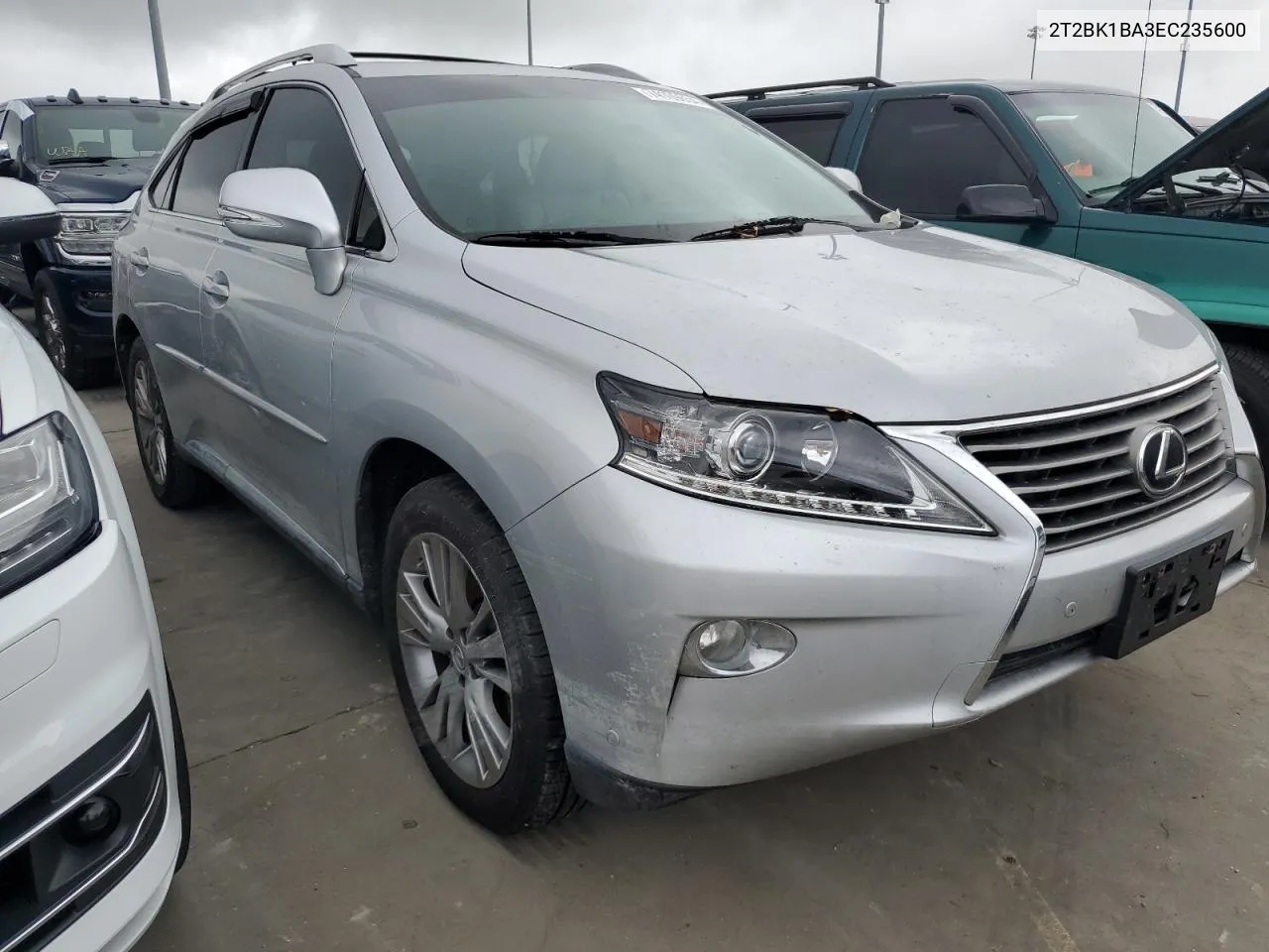 2014 Lexus Rx 350 Base VIN: 2T2BK1BA3EC235600 Lot: 74109654