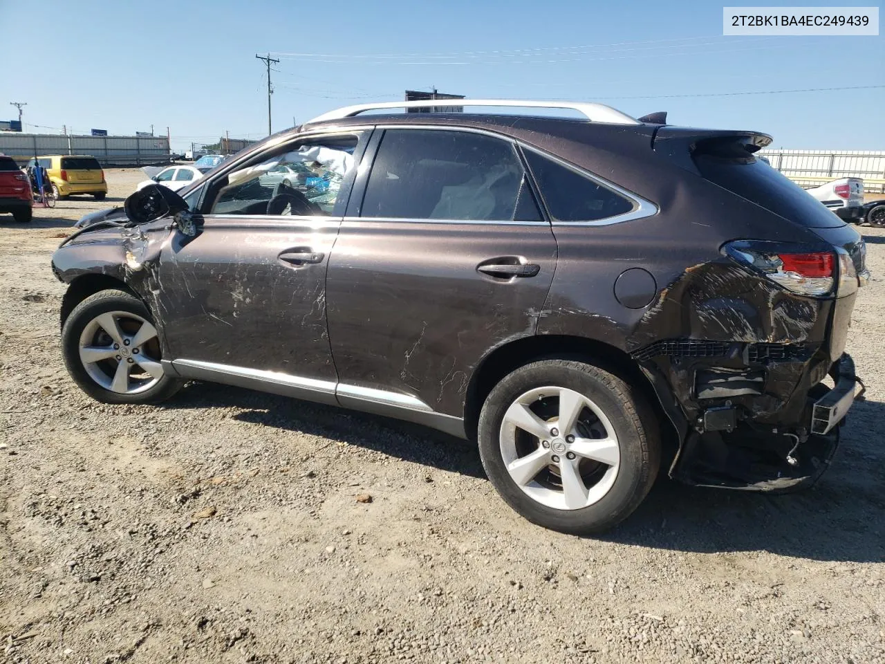 2014 Lexus Rx 350 Base VIN: 2T2BK1BA4EC249439 Lot: 74291774