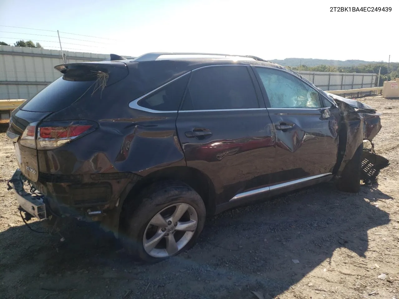 2014 Lexus Rx 350 Base VIN: 2T2BK1BA4EC249439 Lot: 74291774