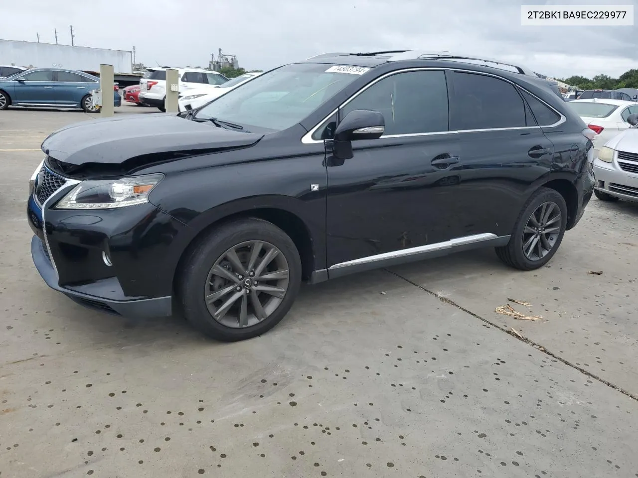 2014 Lexus Rx 350 Base VIN: 2T2BK1BA9EC229977 Lot: 74803794