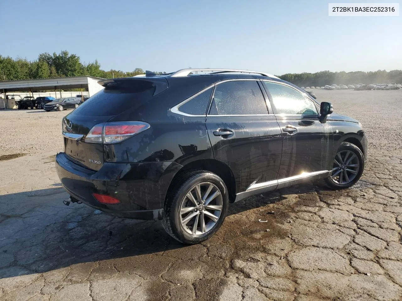 2014 Lexus Rx 350 Base VIN: 2T2BK1BA3EC252316 Lot: 74982054