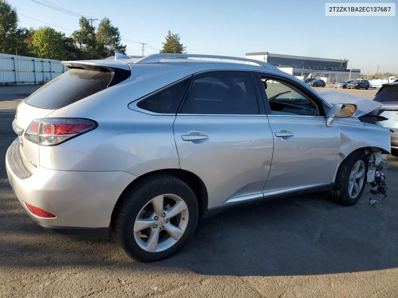 2014 Lexus Rx 350 VIN: 2T2ZK1BA2EC137687 Lot: 76074294