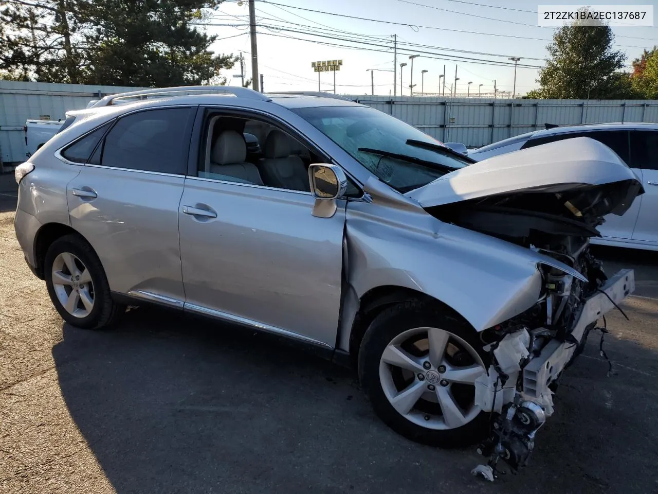 2014 Lexus Rx 350 VIN: 2T2ZK1BA2EC137687 Lot: 76074294