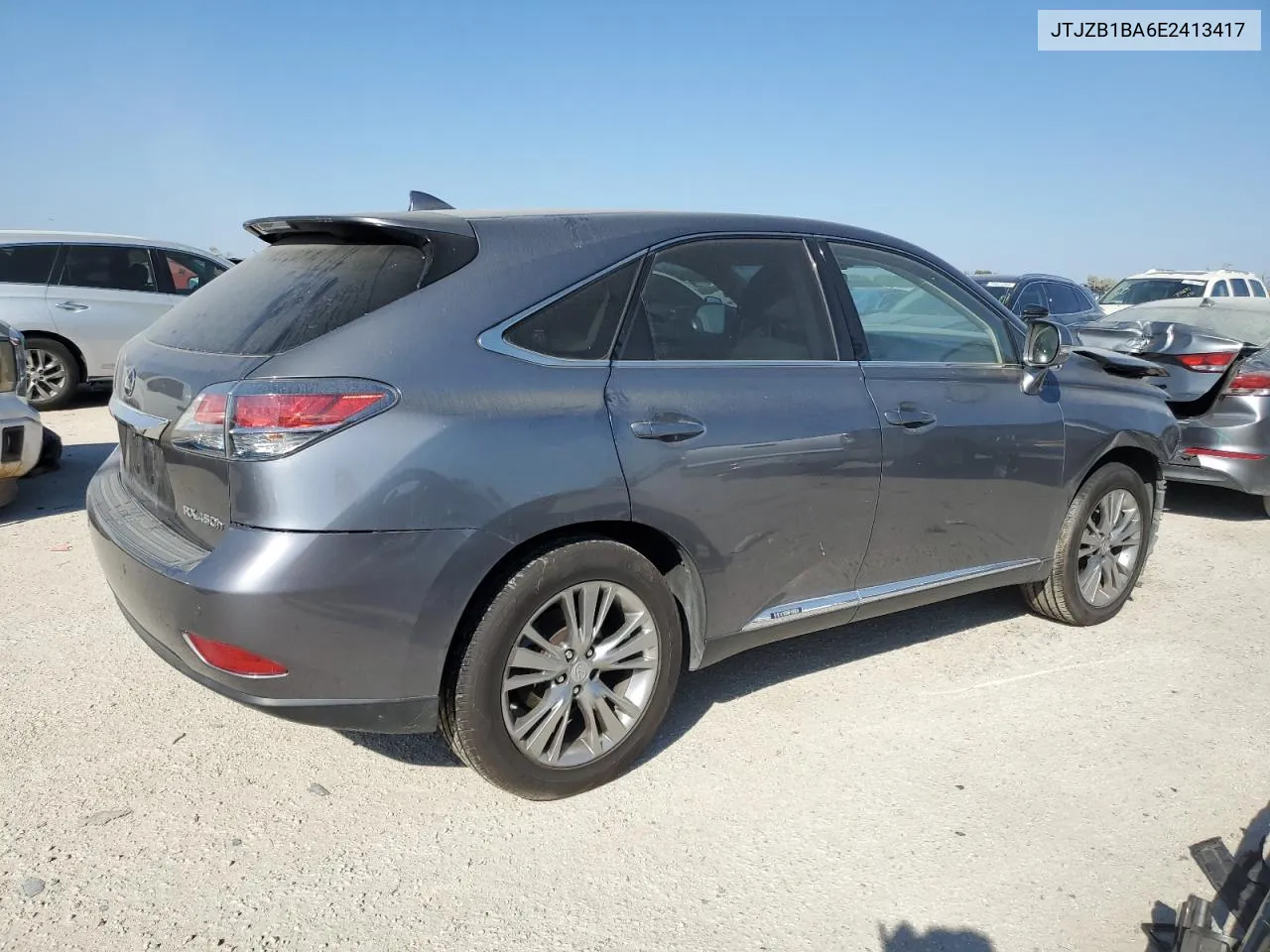 2014 Lexus Rx 450H VIN: JTJZB1BA6E2413417 Lot: 76313904