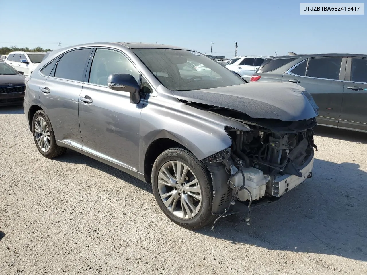 2014 Lexus Rx 450H VIN: JTJZB1BA6E2413417 Lot: 76313904