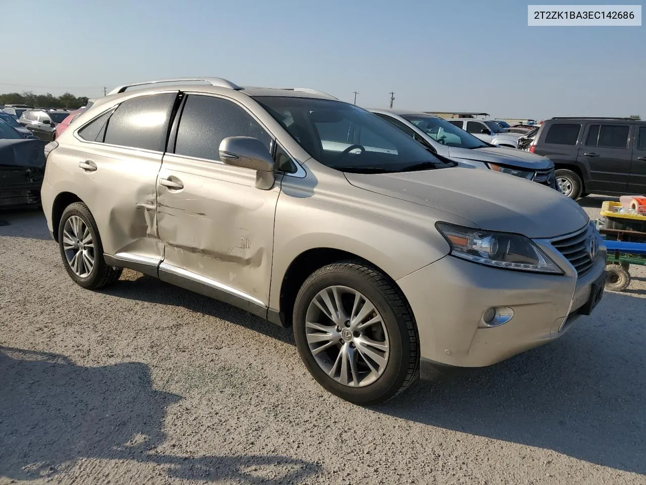 2014 Lexus Rx 350 VIN: 2T2ZK1BA3EC142686 Lot: 76407044