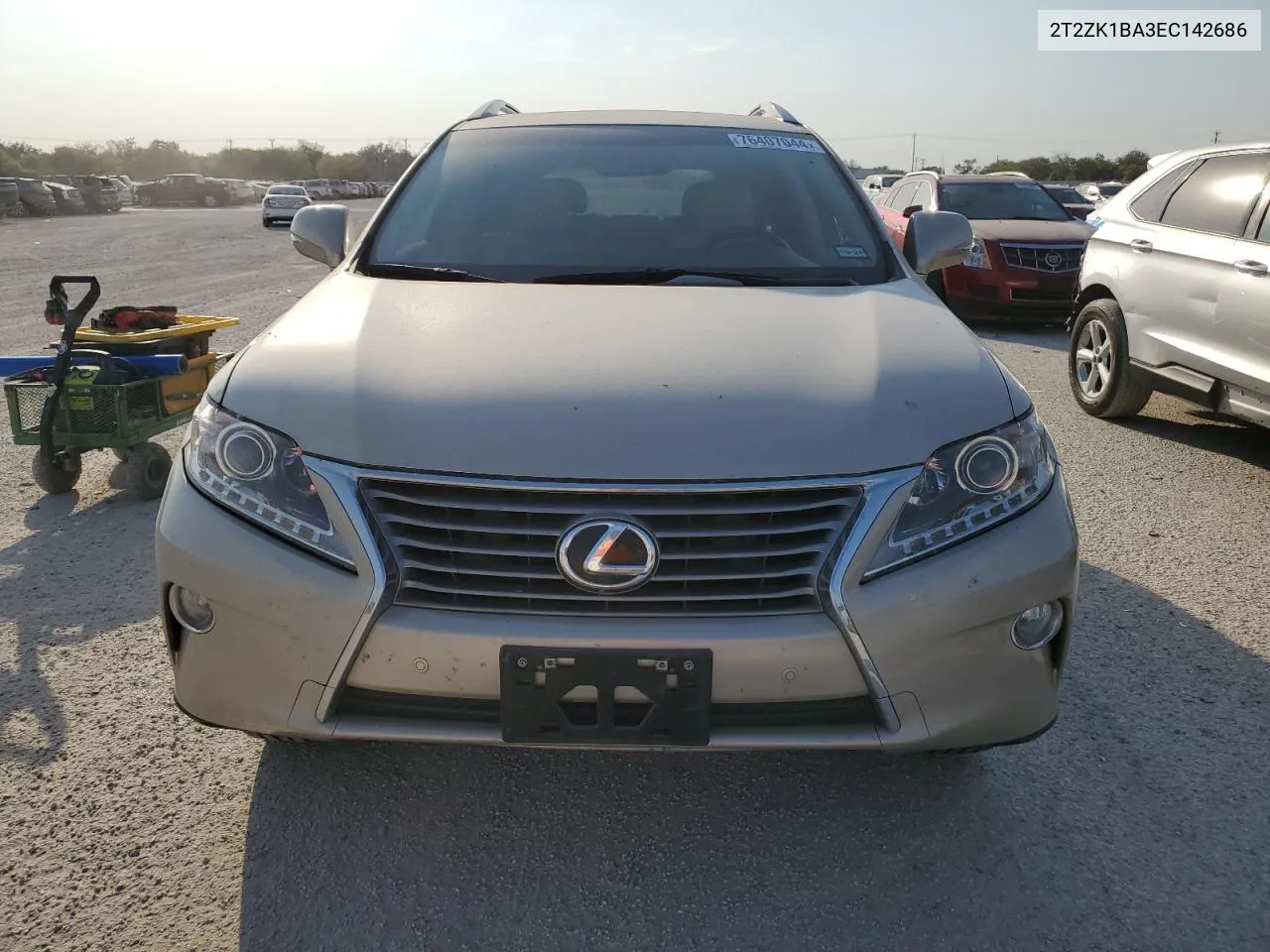 2014 Lexus Rx 350 VIN: 2T2ZK1BA3EC142686 Lot: 76407044