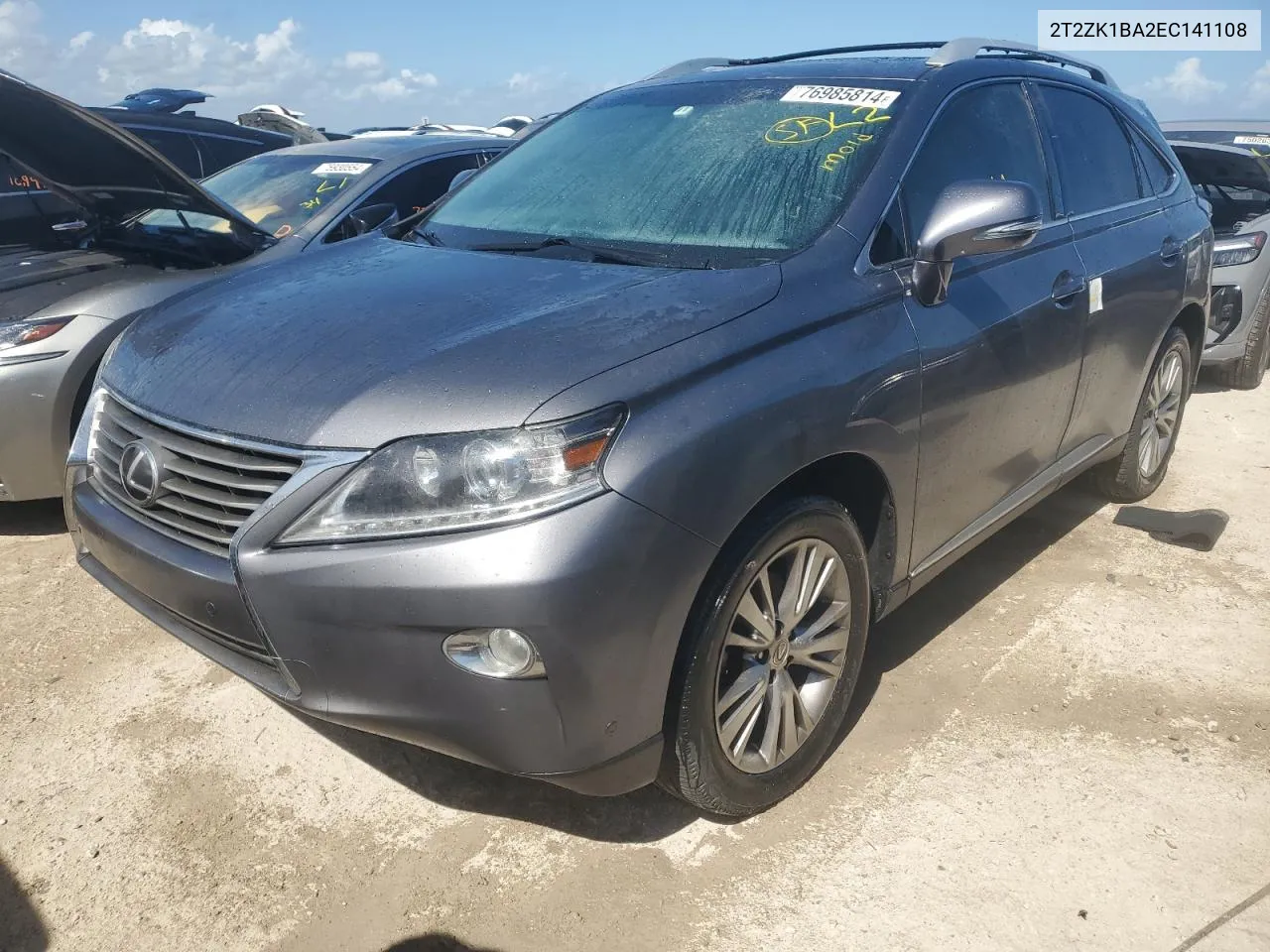 2014 Lexus Rx 350 VIN: 2T2ZK1BA2EC141108 Lot: 76985814