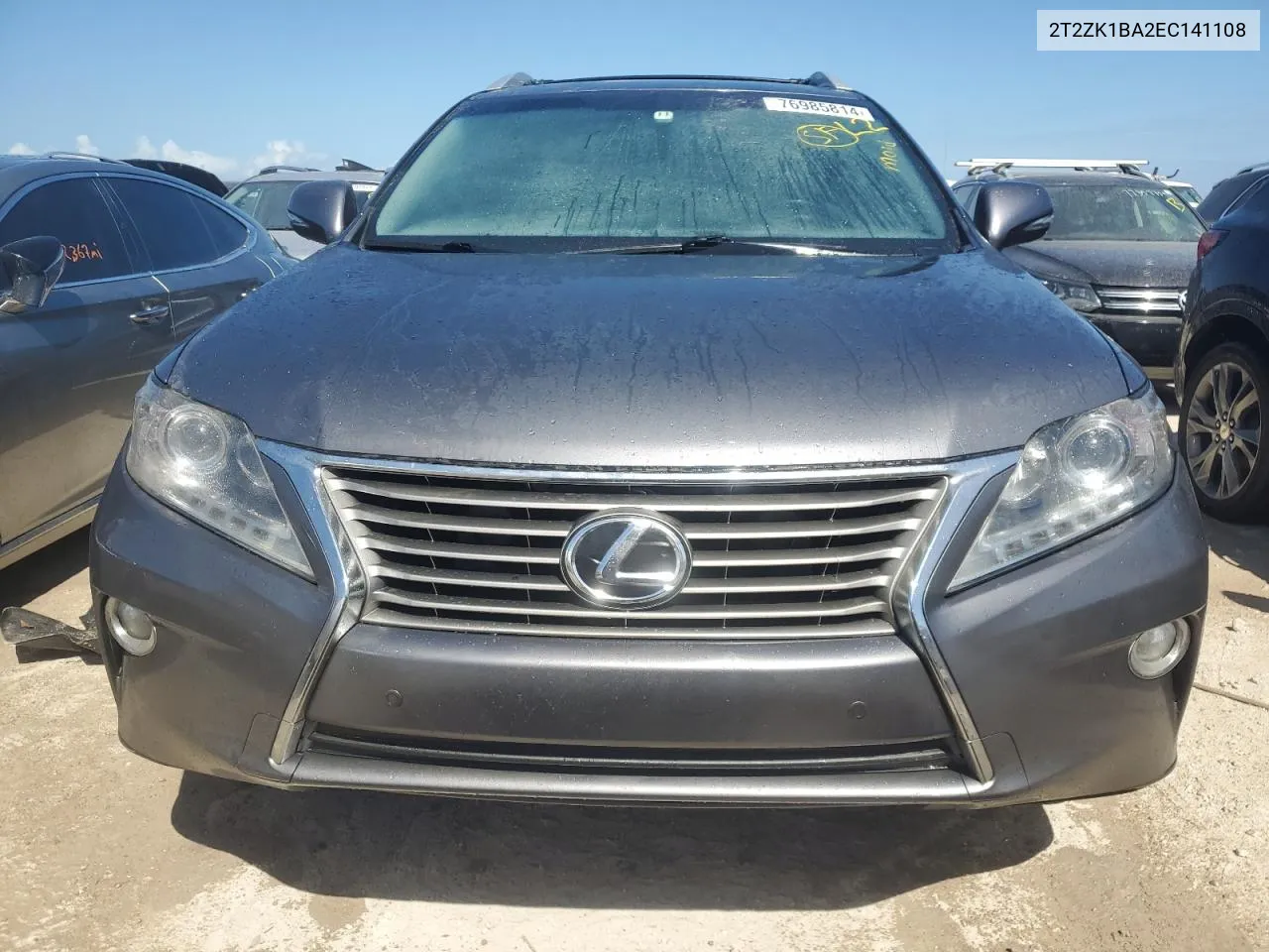 2014 Lexus Rx 350 VIN: 2T2ZK1BA2EC141108 Lot: 76985814