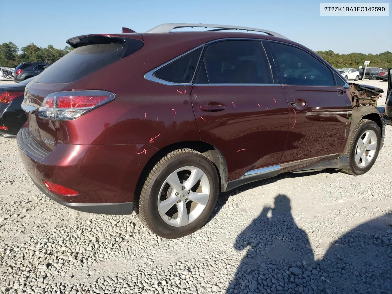 2014 Lexus Rx 350 VIN: 2T2ZK1BA1EC142590 Lot: 77677254