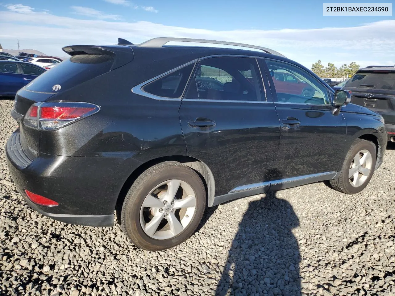 2014 Lexus Rx 350 Base VIN: 2T2BK1BAXEC234590 Lot: 77781544