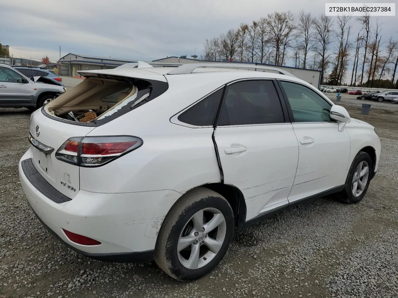 2014 Lexus Rx 350 Base VIN: 2T2BK1BA0EC237384 Lot: 77834464