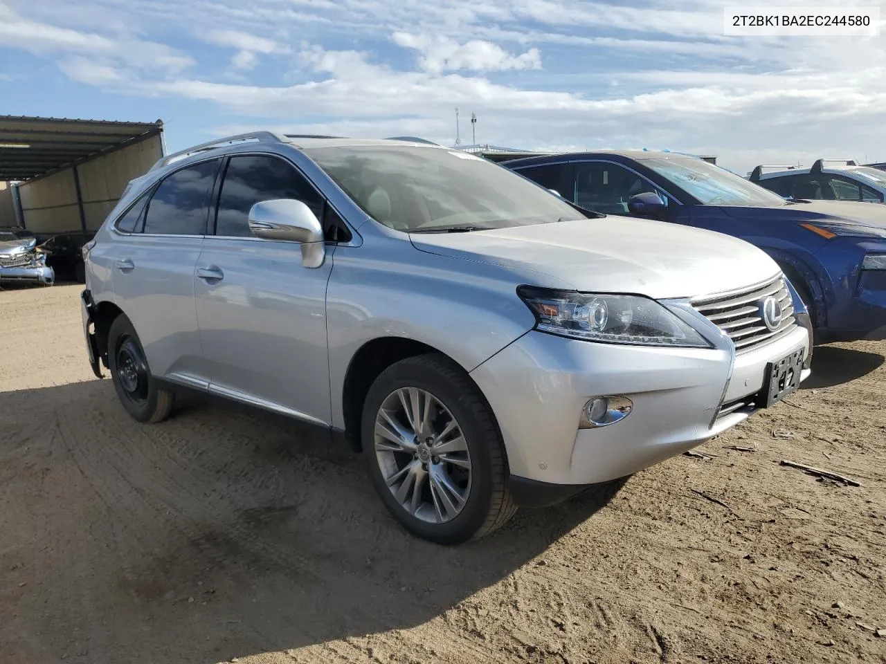 2014 Lexus Rx 350 Base VIN: 2T2BK1BA2EC244580 Lot: 77860124