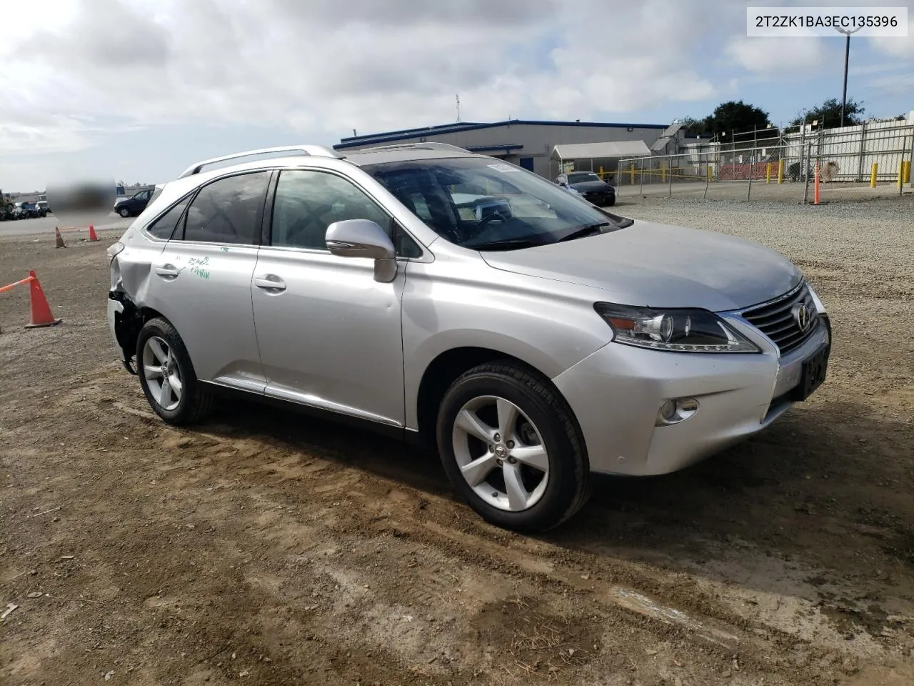 2014 Lexus Rx 350 VIN: 2T2ZK1BA3EC135396 Lot: 78123184