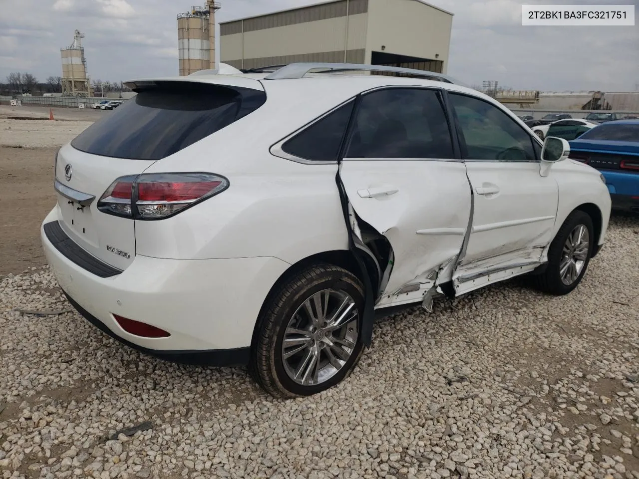 2015 Lexus Rx 350 Base VIN: 2T2BK1BA3FC321751 Lot: 45260964