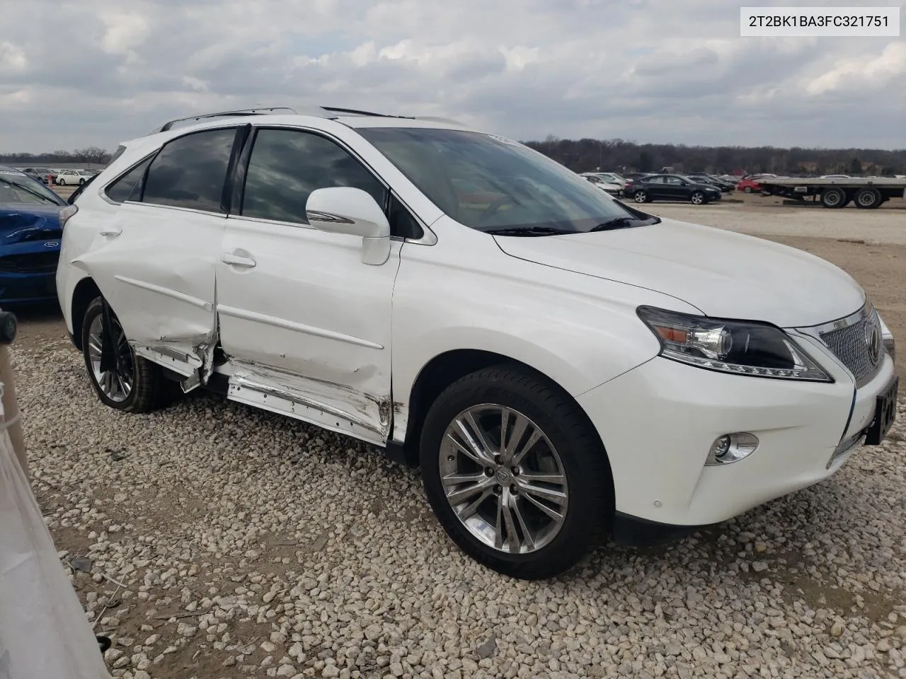 2015 Lexus Rx 350 Base VIN: 2T2BK1BA3FC321751 Lot: 45260964