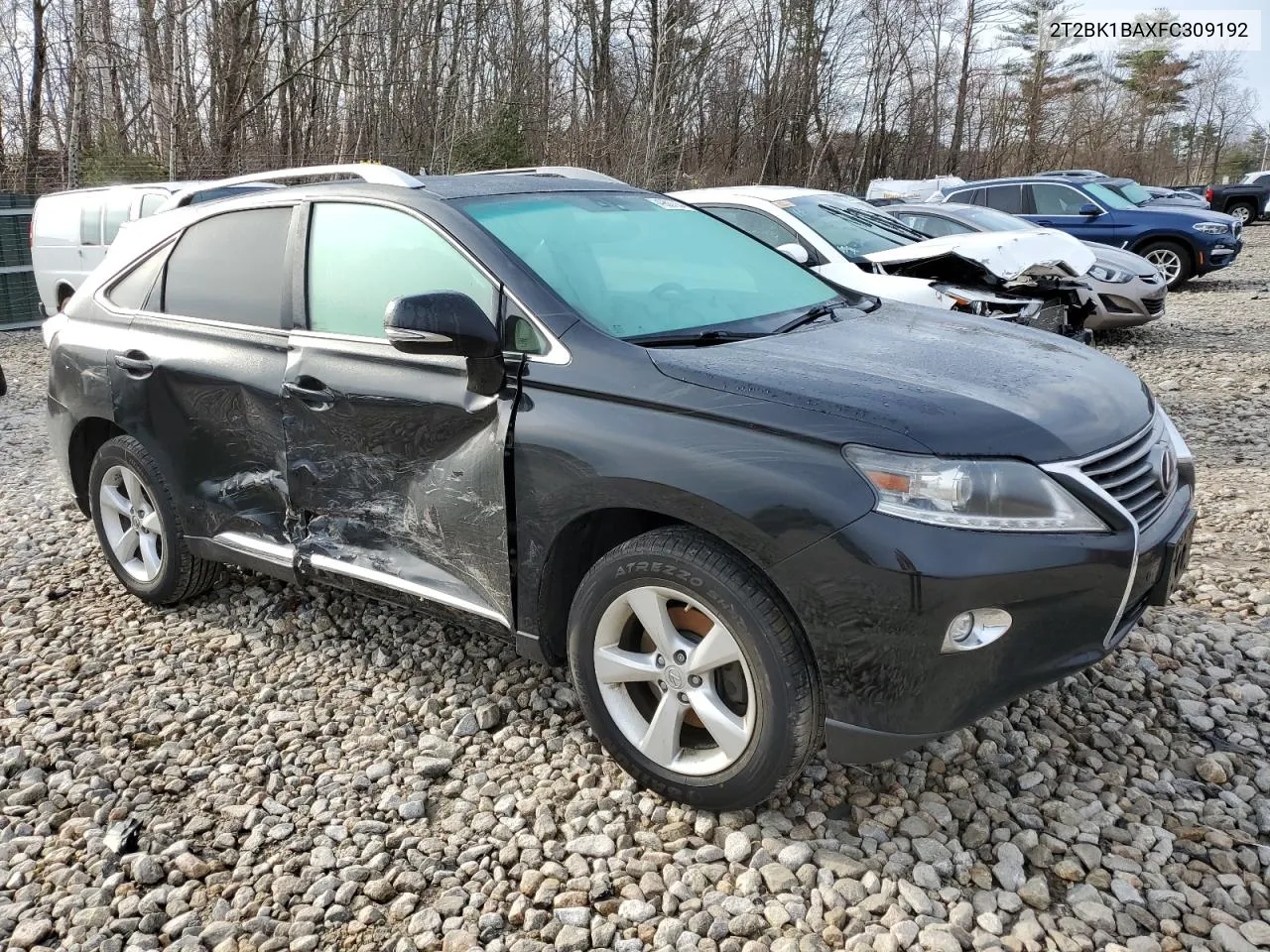 2015 Lexus Rx 350 Base VIN: 2T2BK1BAXFC309192 Lot: 49507054