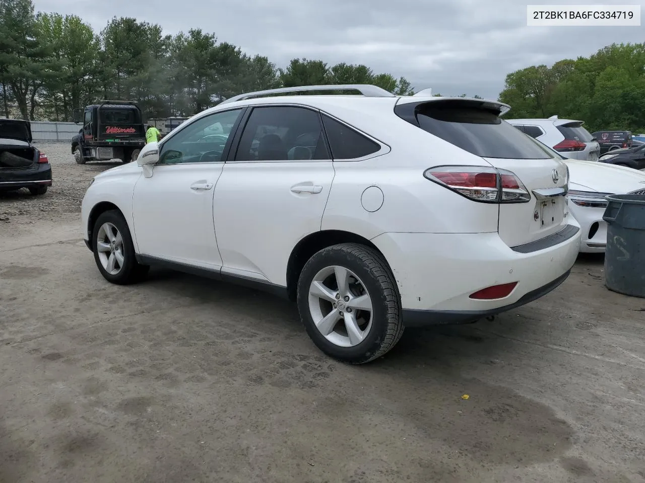 2T2BK1BA6FC334719 2015 Lexus Rx 350 Base