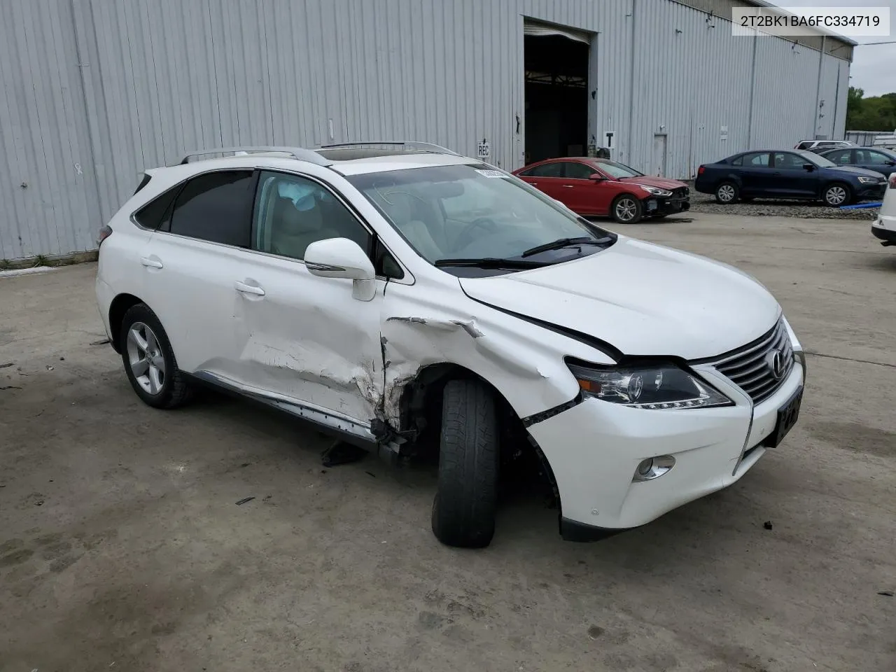 2015 Lexus Rx 350 Base VIN: 2T2BK1BA6FC334719 Lot: 53602554