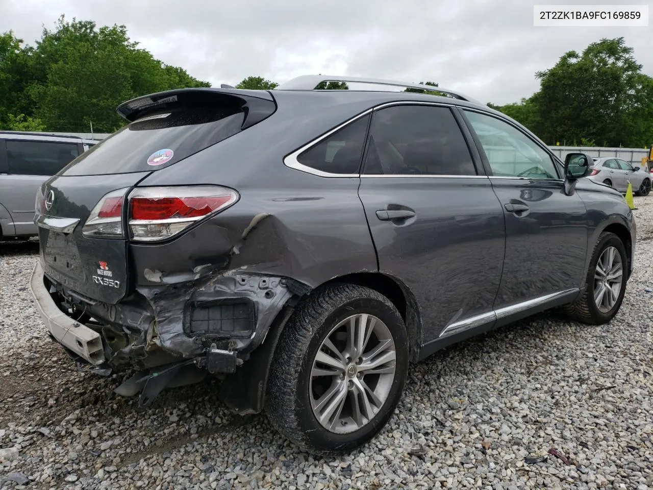 2015 Lexus Rx 350 VIN: 2T2ZK1BA9FC169859 Lot: 53654574