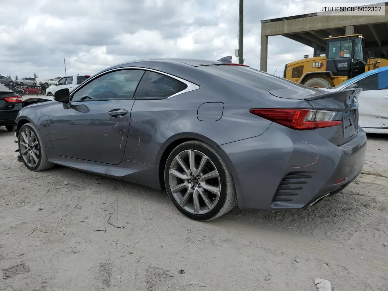 2015 Lexus Rc 350 VIN: JTHHE5BC8F5002307 Lot: 54145344