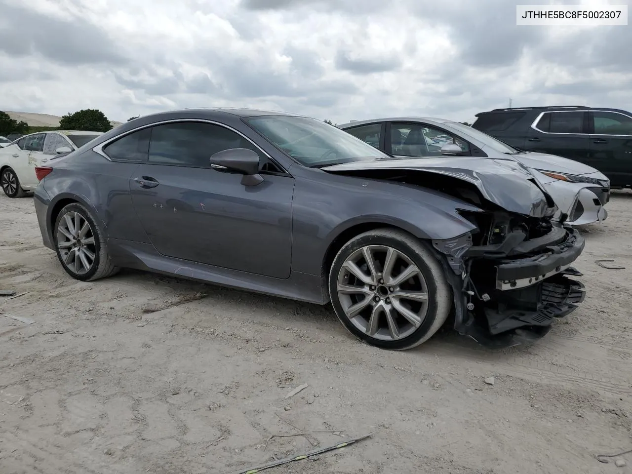 2015 Lexus Rc 350 VIN: JTHHE5BC8F5002307 Lot: 54145344