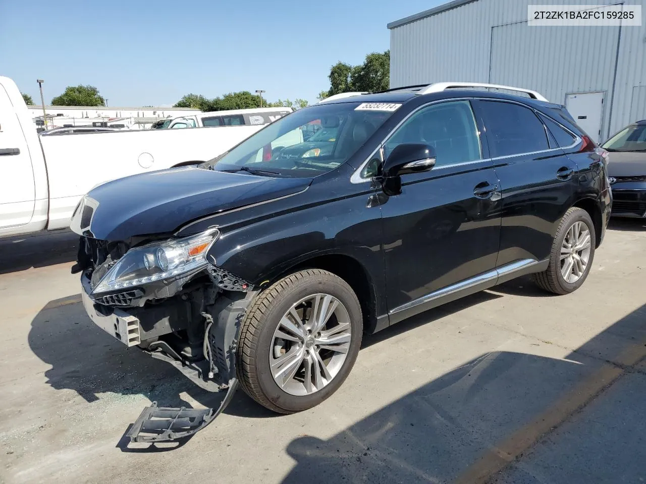 2015 Lexus Rx 350 VIN: 2T2ZK1BA2FC159285 Lot: 55232714