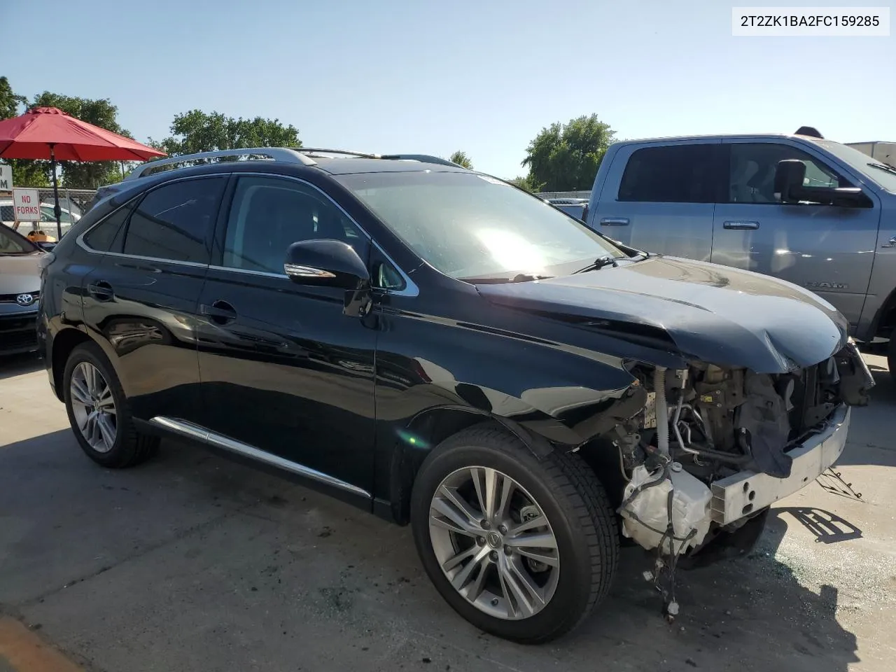 2015 Lexus Rx 350 VIN: 2T2ZK1BA2FC159285 Lot: 55232714