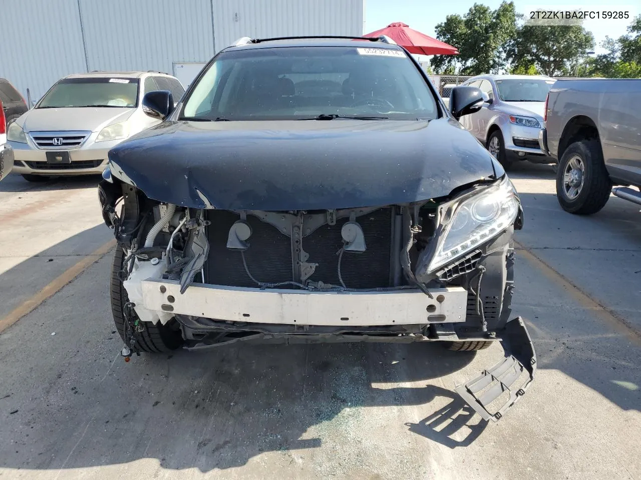 2015 Lexus Rx 350 VIN: 2T2ZK1BA2FC159285 Lot: 55232714