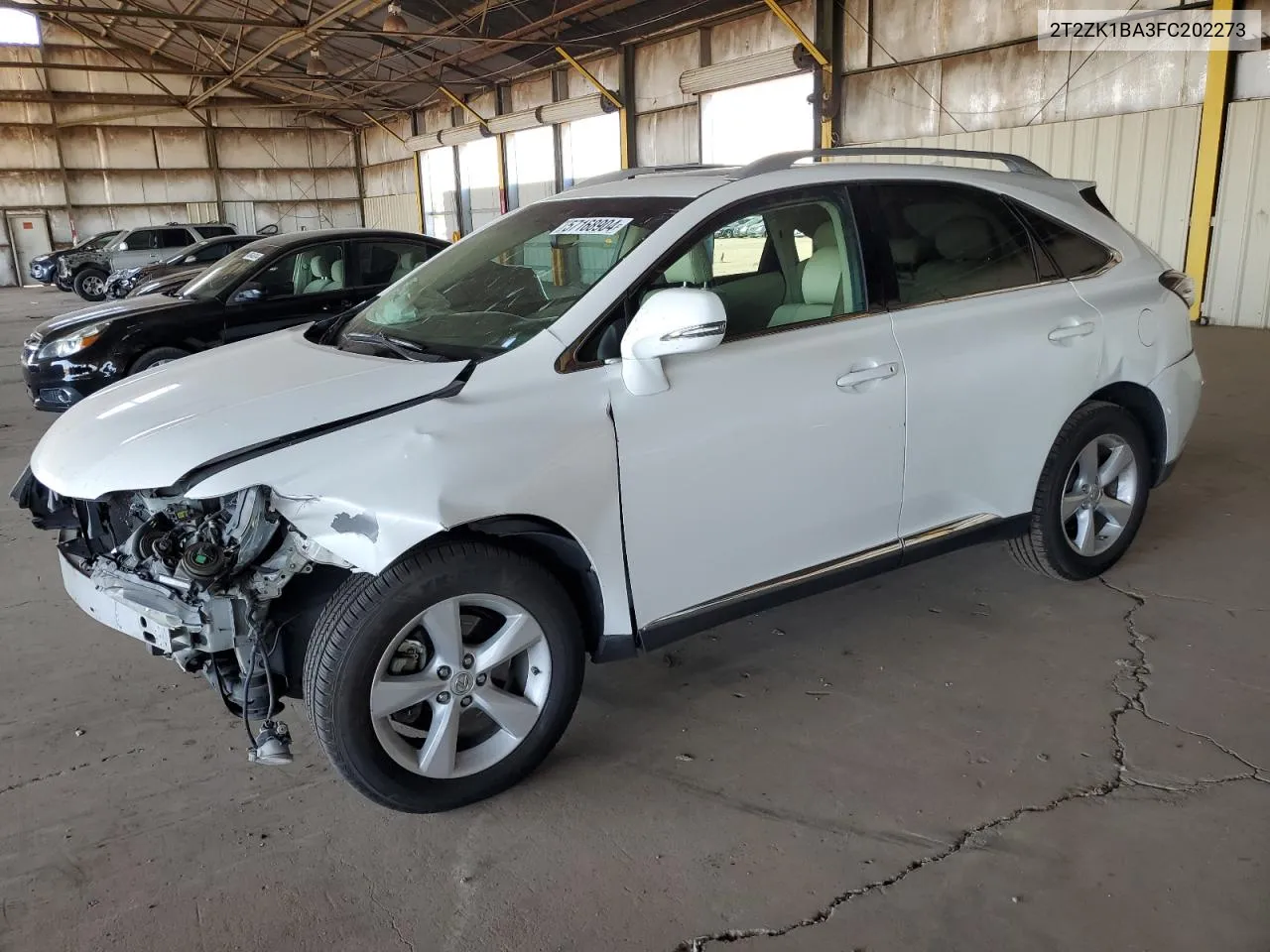 2T2ZK1BA3FC202273 2015 Lexus Rx 350