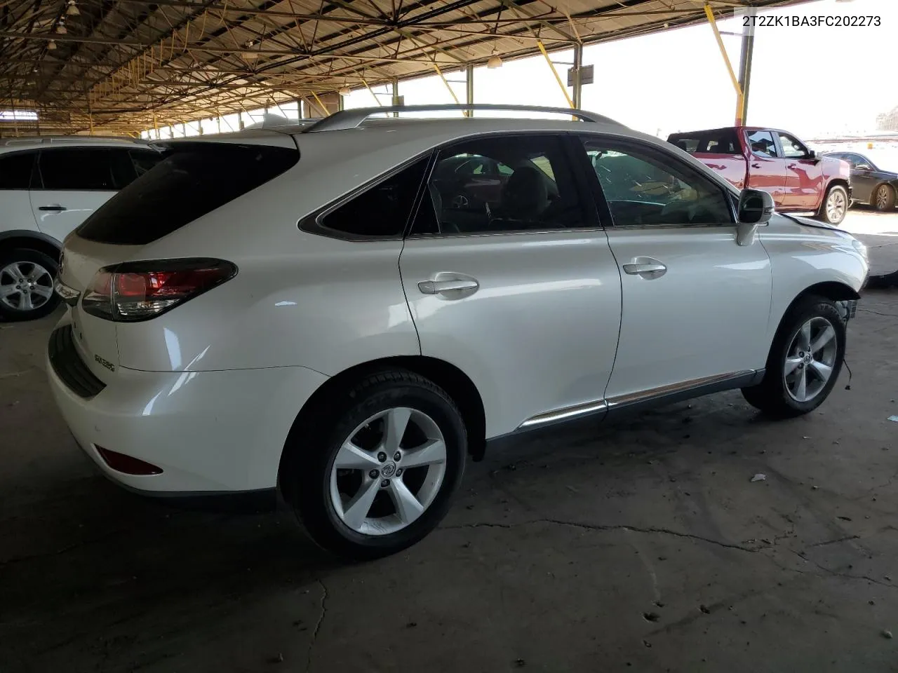 2T2ZK1BA3FC202273 2015 Lexus Rx 350