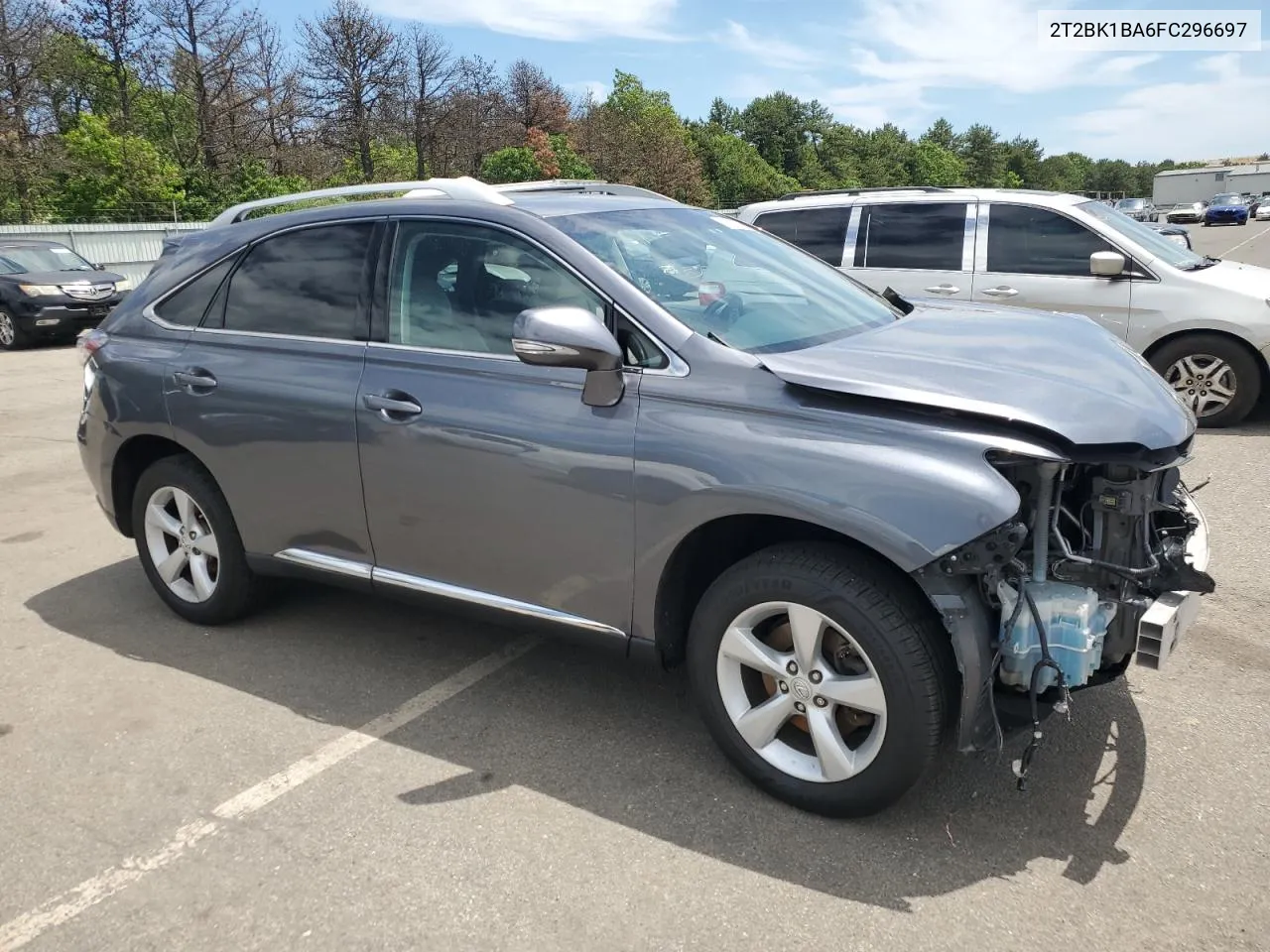 2T2BK1BA6FC296697 2015 Lexus Rx 350 Base