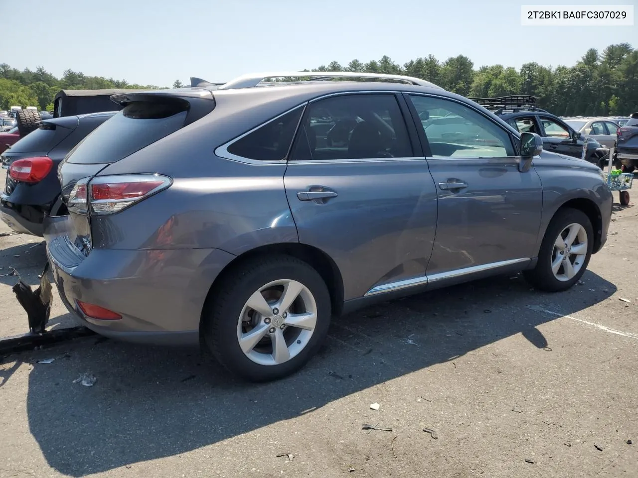 2015 Lexus Rx 350 Base VIN: 2T2BK1BA0FC307029 Lot: 59034074