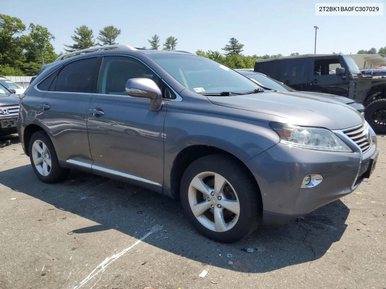 2T2BK1BA0FC307029 2015 Lexus Rx 350 Base