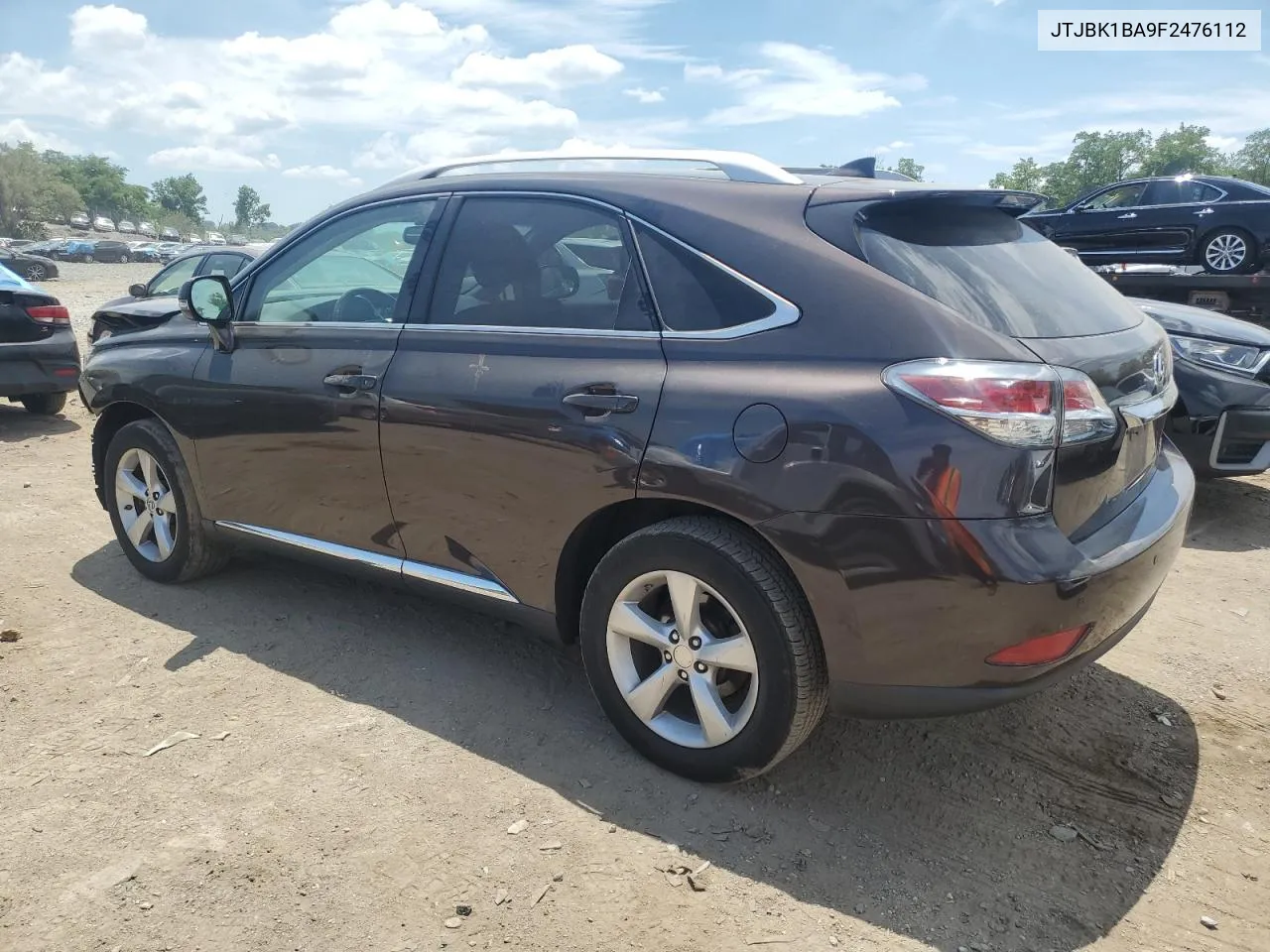 JTJBK1BA9F2476112 2015 Lexus Rx 350 Base