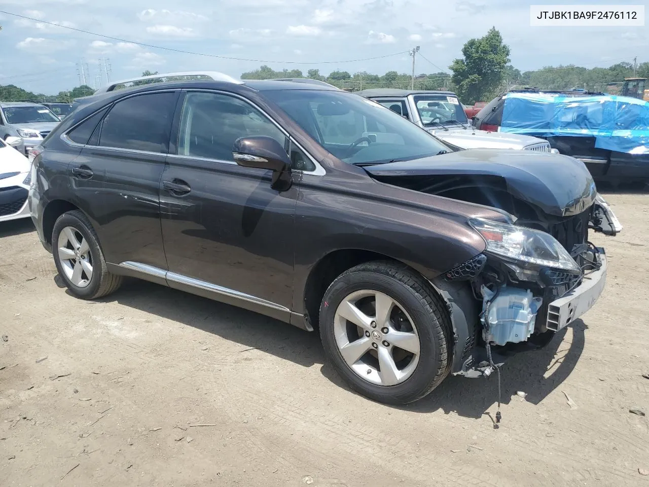 JTJBK1BA9F2476112 2015 Lexus Rx 350 Base