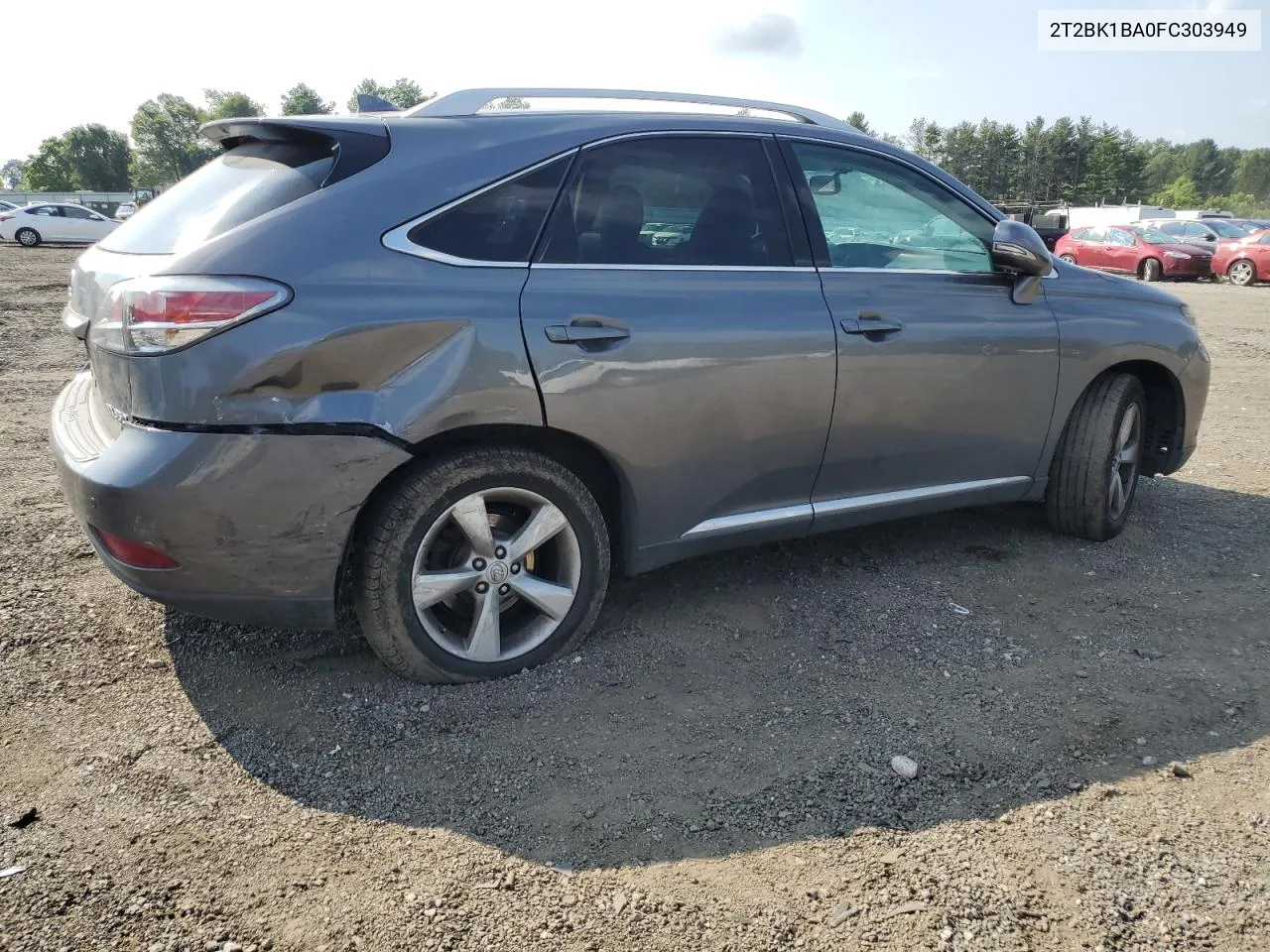 2015 Lexus Rx 350 Base VIN: 2T2BK1BA0FC303949 Lot: 60760274