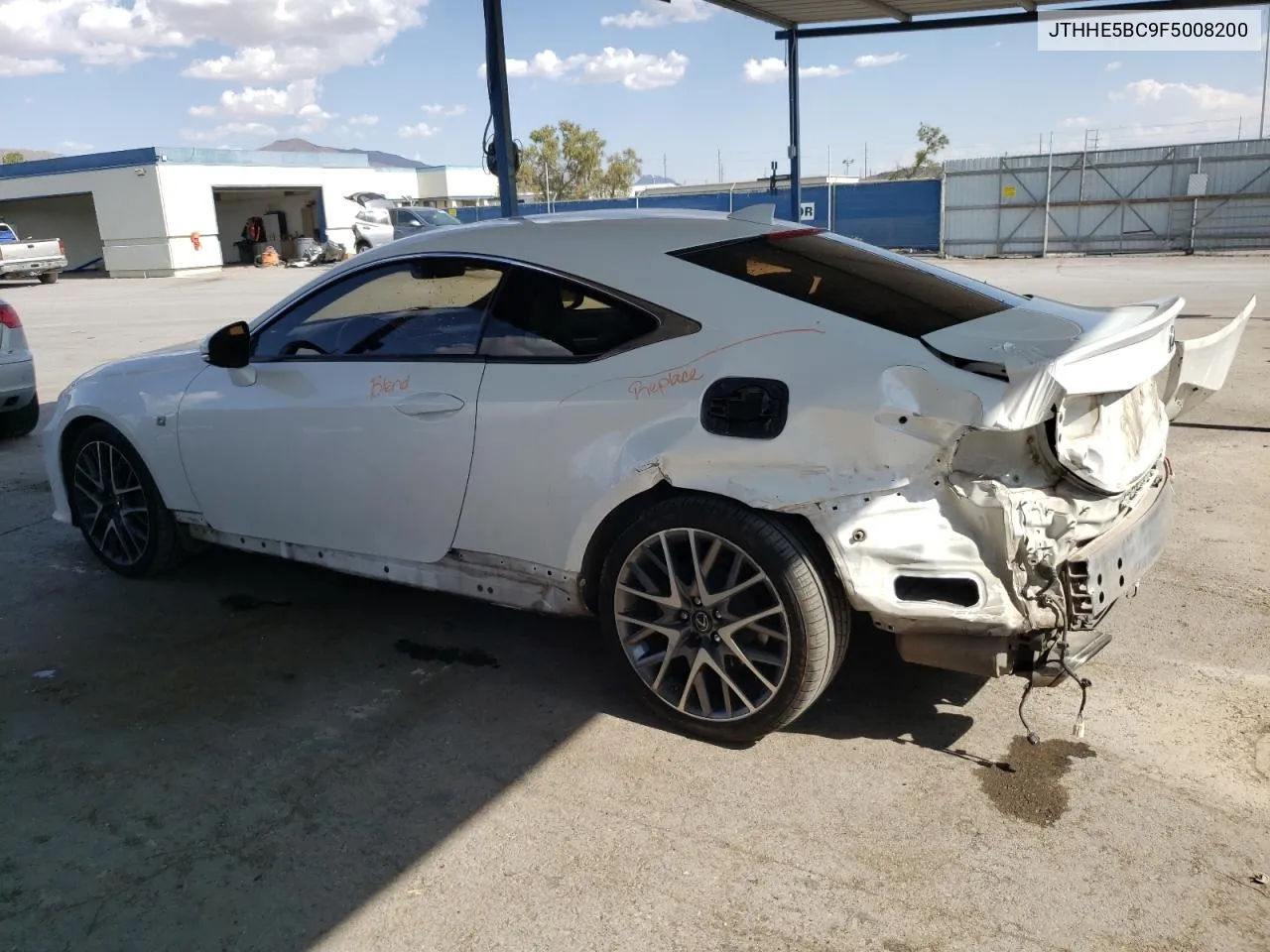 JTHHE5BC9F5008200 2015 Lexus Rc 350