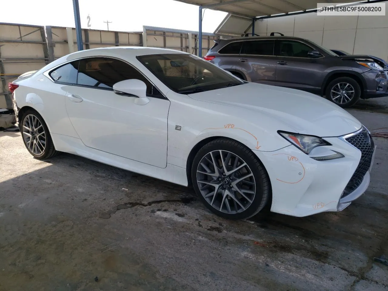 JTHHE5BC9F5008200 2015 Lexus Rc 350