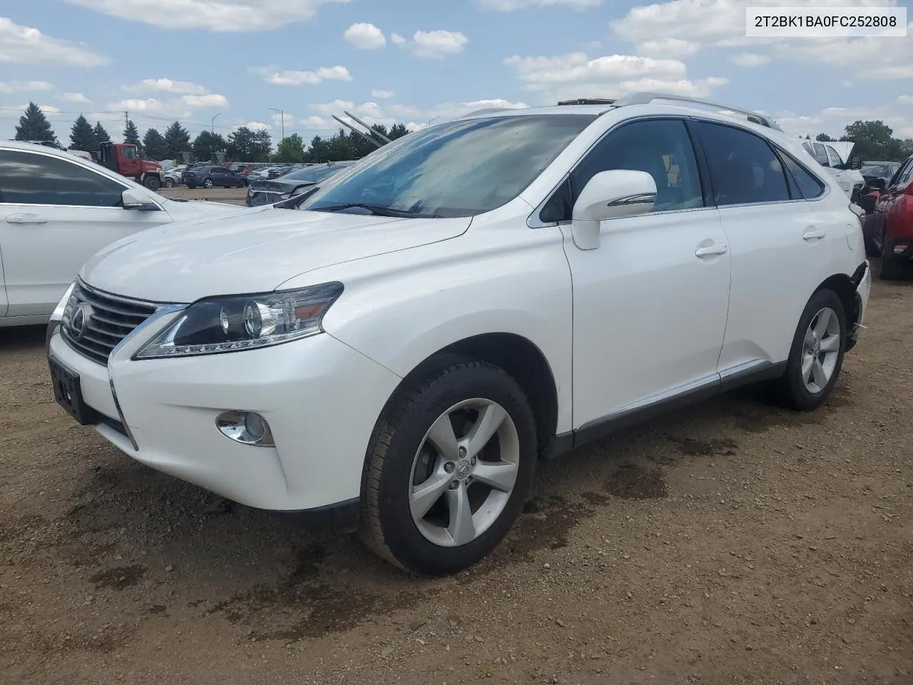 2015 Lexus Rx 350 Base VIN: 2T2BK1BA0FC252808 Lot: 63355204