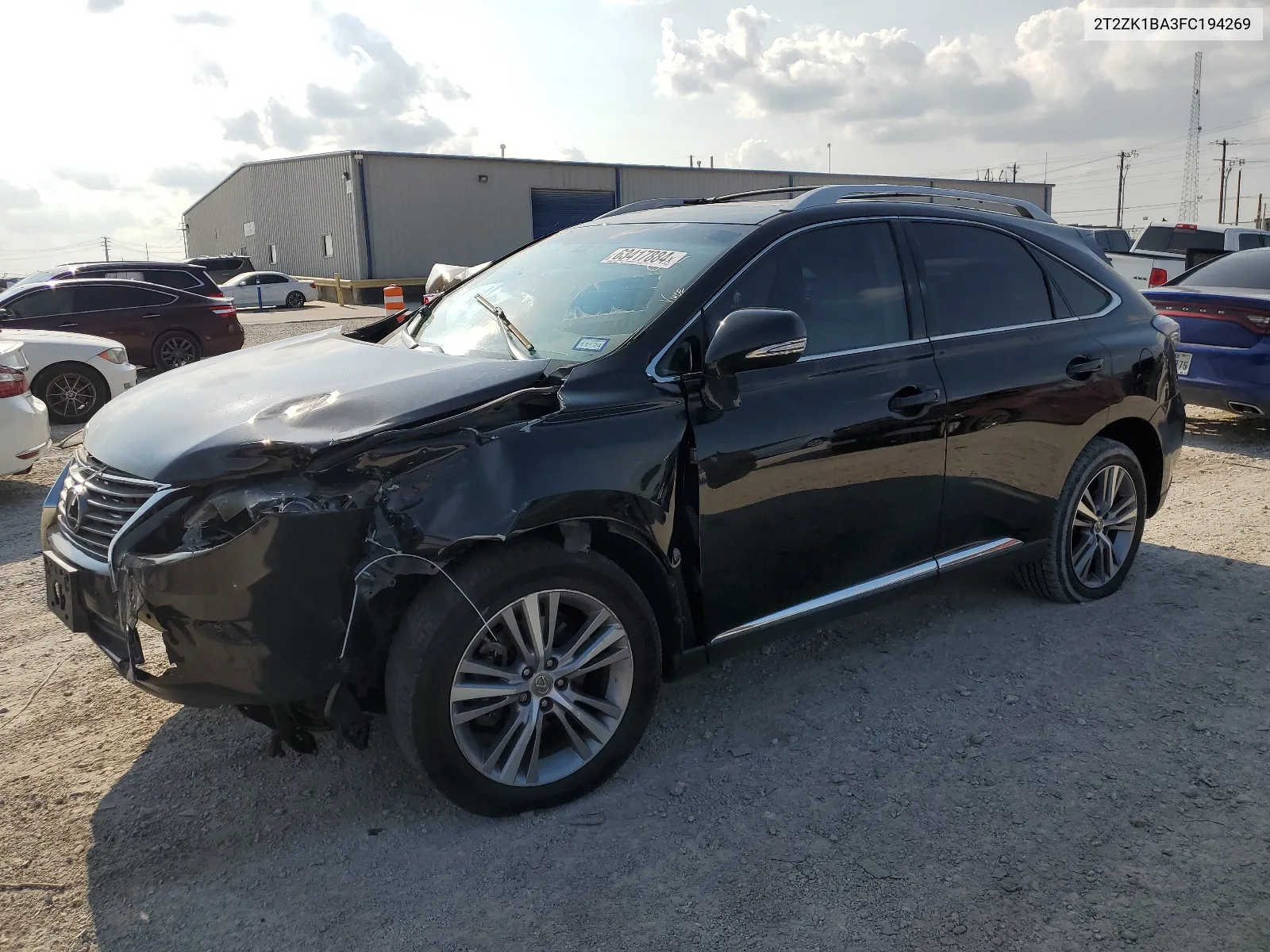 2015 Lexus Rx 350 VIN: 2T2ZK1BA3FC194269 Lot: 63417884