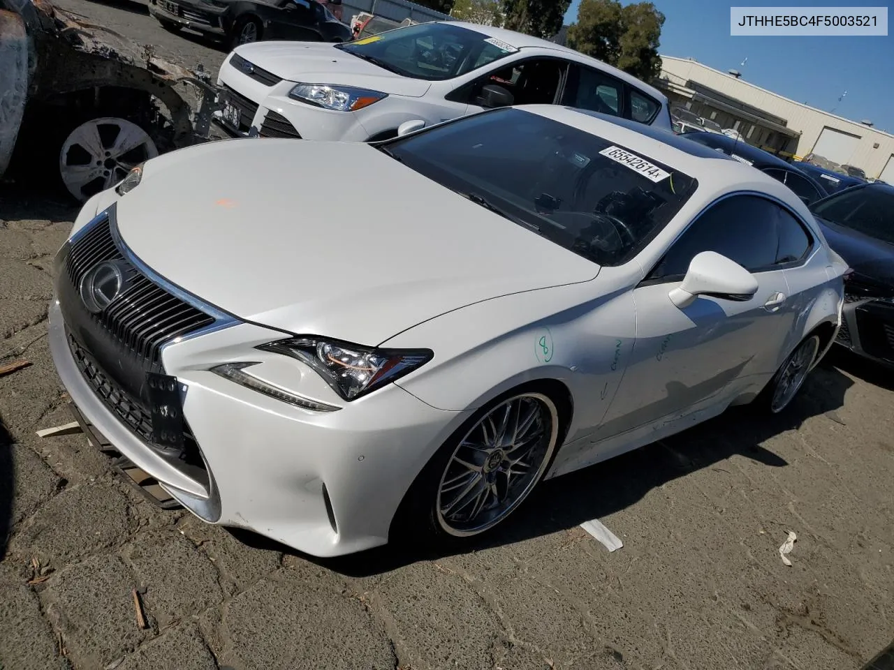 2015 Lexus Rc 350 VIN: JTHHE5BC4F5003521 Lot: 65542614