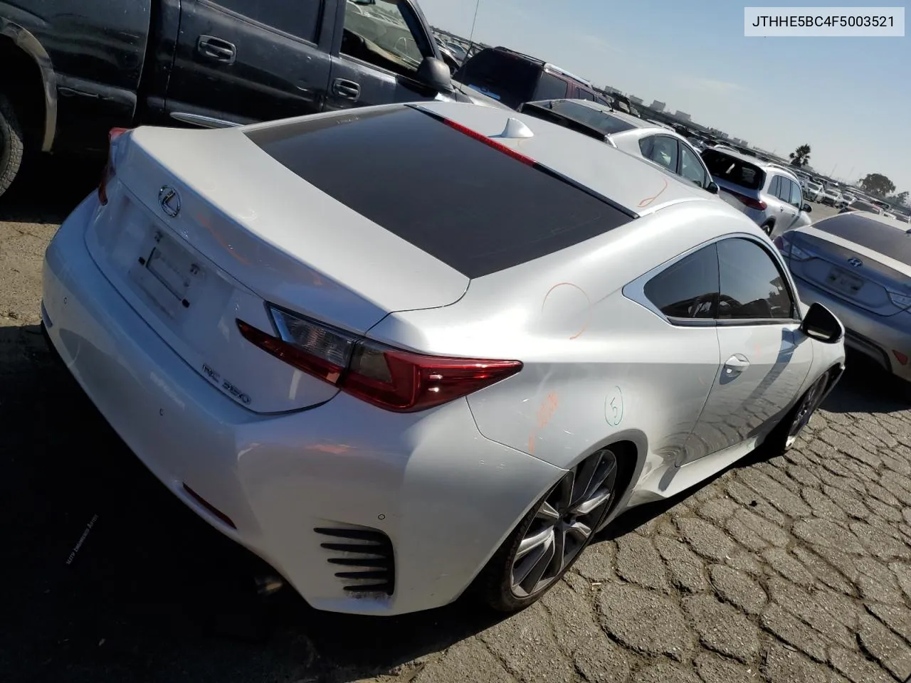 2015 Lexus Rc 350 VIN: JTHHE5BC4F5003521 Lot: 65542614