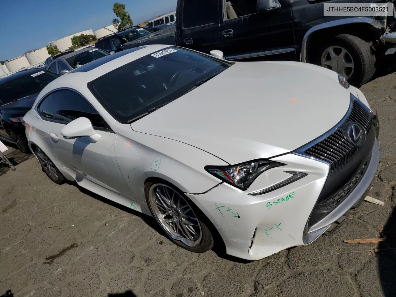 2015 Lexus Rc 350 VIN: JTHHE5BC4F5003521 Lot: 65542614