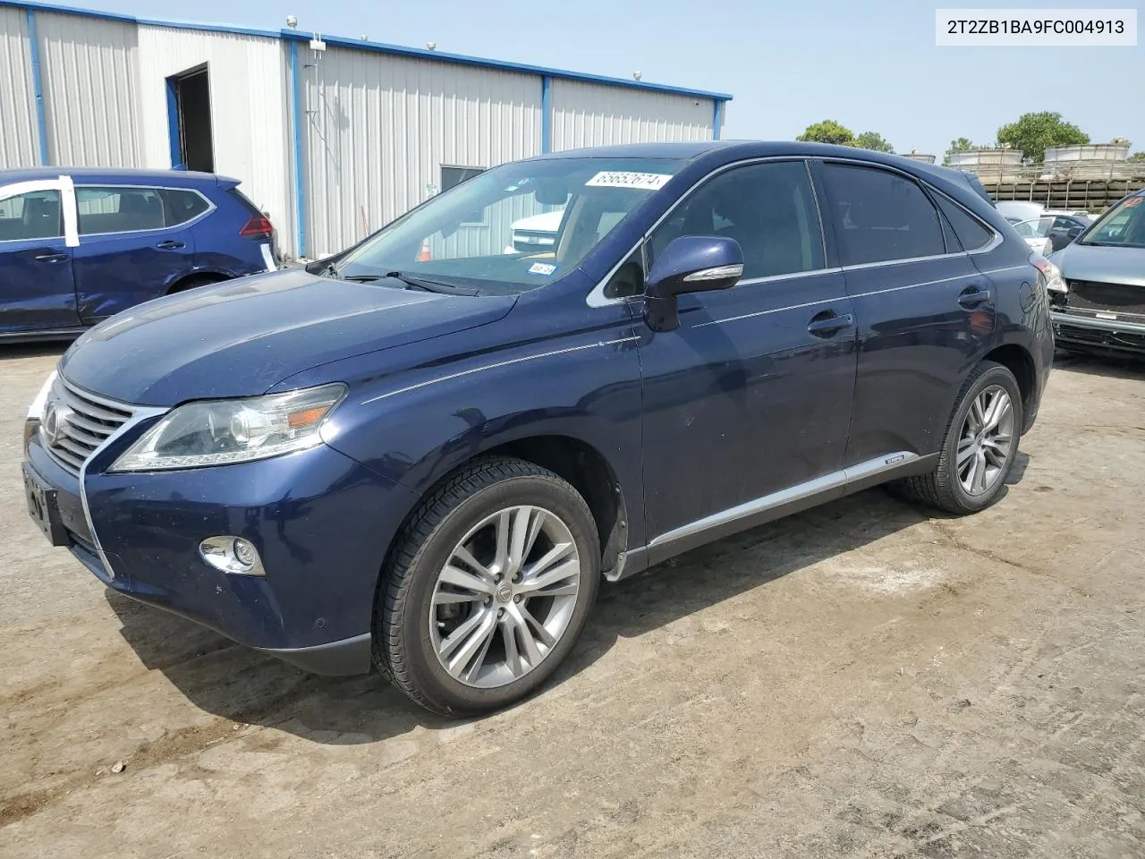 2T2ZB1BA9FC004913 2015 Lexus Rx 450H