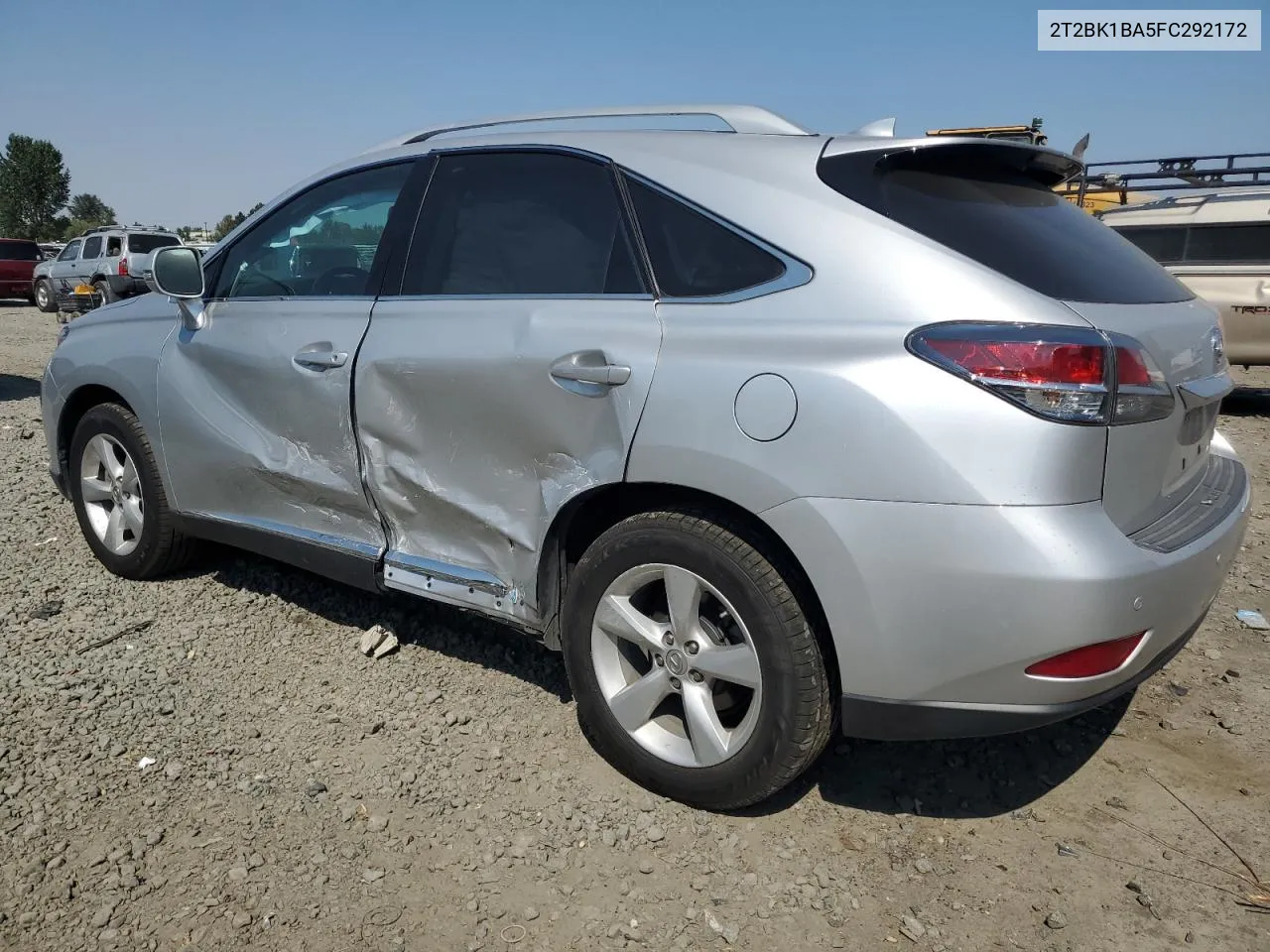 2015 Lexus Rx 350 Base VIN: 2T2BK1BA5FC292172 Lot: 65821984