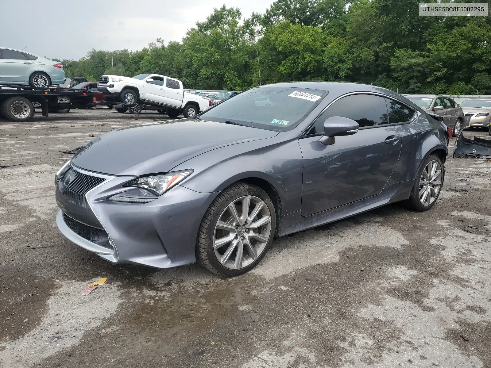 2015 Lexus Rc 350 VIN: JTHSE5BC8F5002295 Lot: 66044414