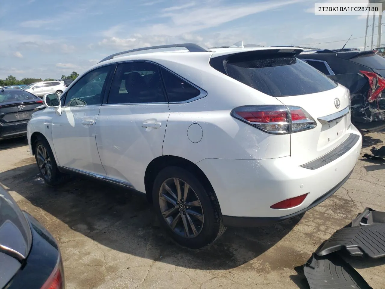 2T2BK1BA1FC287180 2015 Lexus Rx 350 Base