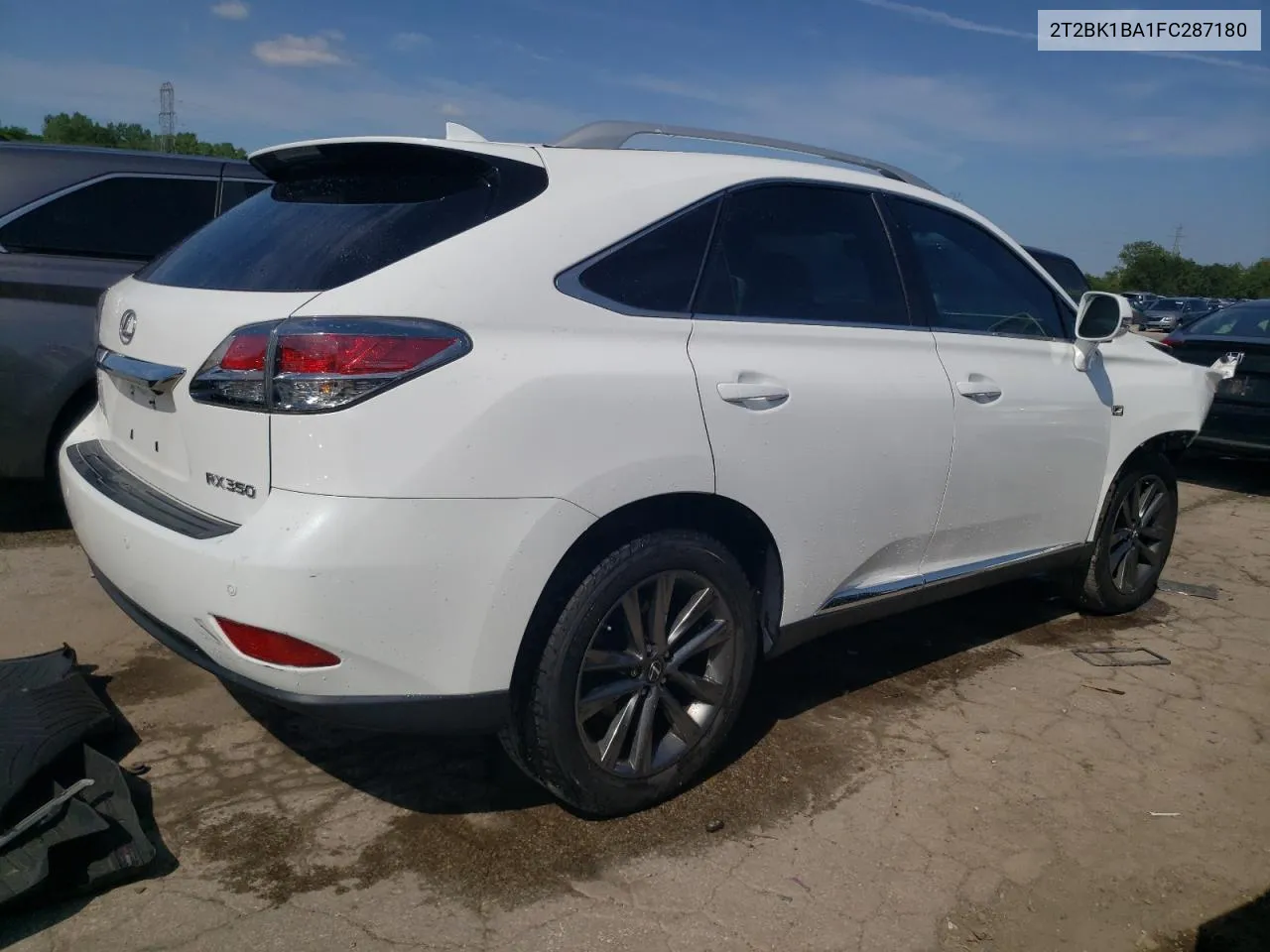 2015 Lexus Rx 350 Base VIN: 2T2BK1BA1FC287180 Lot: 66406984